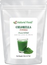 Z Natural Foods Chlorella Powder, Pęknięty Protein Cell Wall Plant, Blue Green Algae Superfood Powder, Perfect for Smoothies, Drinki, Przepisy, Surowy, Nie GMO, Gluten Free, Wegan, 5 funtów