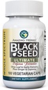 Niesamowite Herbs Whole Spectrum Black Seed Ultimate, Kapsułki wegetariańskie - Olive Leaf & Czosnek Ekstrakty Plus Ginger & Cayenne, Gluten Free, Nie GMO, Wegan - 100 Hrabia