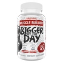 5% odżywka bogata Piana BiggerByTheDay 124; anaboliczny budowniczy mięśni, Hardcore Mass Gainer 124; Turkesteron, HICA, Epicatechin, Leucine 124; 120 Kapsułki (30 Sług)