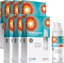 Vita Sciaticream CF: Szybki krem kokosowy dla Sciatic Nerve z Arnica, B1, B5, B6, MSM, Aloe i Base oleju kokosowego. Szybkie działanie formuła kojąca - opakowanie z 6