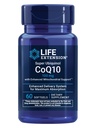 Life Extension Super Ubiquinol CoQ10 z ulepszonym Mitochondrial Support, Pothent Heart Health & Cellular Energy Production Support, Ultra- absorbable, Gluten- Free, Non-GMO, 100 mg, 60 softgels