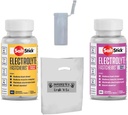 SENSORY4U Zestaw Prezentów Grab & Go - SaltStick FASTCHEWS Variety 2- Pack - 60 Butelki z Tropical Mango & Mieszane Berry z Race Ready Tube