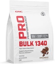 GNC Pro Performance luzem 1340 Mass Gainer Protein Powder, 50g, Gluten Free, Serwatka, Kreatyna, BCAA, 3. Party Tested, Odzysk mięśni i wzrost, Mikroskładników, Podwójna czekolada, 9 Służenie