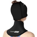 ComfiTECH Cold Cap and Neck Ice Pack Wrap żel Combo, Pakiet pielęgnacyjny dla głowy i szyjki macicy, średnie
