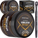 NutroTonic ® Autentic Himalayan Shilajit Resin for Men & Women - Gold Grade 86% Fulvic Acid - Wild Crafted + 17000 FT - 40x Nano Filtered & Sun Dried - 3rd Party Lab Tested - 15g Jar (Opakowanie 2)
