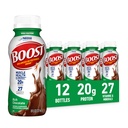 Wysokie białko BOOST gotowy do picia Balanced Nutritional Drink, bogata czekolada, 8 FL OZ (opakowanie 12)
