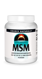 Źródło Naturals MSM (Methylsulfonylmetan) Net WT. 35 Ounce (1000 gramów) - Proszek
