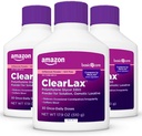 Basic Care ClearLax, polietylenoglikol 3350 Proszek do sporządzania roztworu, Laksynian osmotyczny, Unflavored, 1.11 funt (Opakowanie po 3)