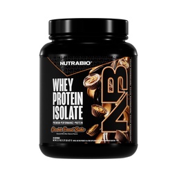 NutraBio 100% Proszek z izolatu białka serwatki, 25g Białko z pełnym profilem aminokwasów, Nie-GMO, Soy & Gluten Free, Niskie węglowodory, Niskie Calorie Białko serwatki, Czekoladowy Masło orzechowe, 2 Lbs