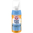 ARM & HAMMER Po prostu Sól codzienna pielęgnacja nosa Mist, Non-Drowsy bez narkotyków Saline Spray do natychmiastowych zatorów nosowych i ulgi alergii, Używać tak często jak potrzebne, Nadaje się do stosowania w ciąży, 1.6 oz