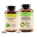 NatureWise Zielona Fasola Kawa 800mg i Garcinia Cambogia 180 Kapsułki Weight Goals Wsparcie