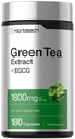 Horbäach EGCG Green Tea Extract Pills: 124; 180 Kapsułek: 124; Max Potency: 124; Non-GMO & Gluten