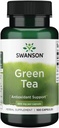 Swanson Green Tea Extract Supplement - Przeciwutleniacz Rich - 500 MG Green Tea Leaf Powder - 100 kapsułki