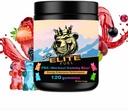 Pre Workout Gummies Elite Fuel - Endless Energy, Instant Strength Gain, Intense Pump, Enhanced Energy Output and Improved Athletic Performance, Endurance Performance