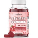 NOWOŚĆ Gummie żurawinowe Urynalne Gummie Tract Health 1000mg - Wspiera Bladder, Nerki, UTI - Wegetarianin (Żurawina 60 Gummie)