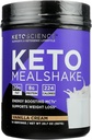 Keto Science Vanilla krem Ketogeniczny posiłek shake suplement diety, Paleo Friendly, 20.7 unces (Opakowanie 1)