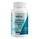 Heivy Chlorek sodu Tabletki 1000mg - Czyste tabletki soli, 365 tabletek, Chlorek sodu, Nie-GMO - Elektrolity Balance and Hydration Support, Napoje nawadniające uzupełniające elektrolity