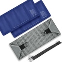2 żel zimny pack na biodra, łopatka, ból pleców ulga 124; 24,8 × 7,9 "Ice Pack Wrap for Knee Ankle Cold Compress