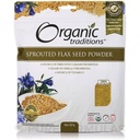 Rozlany Flax Golden Organic Tradycje 8 Oz Bag