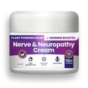 Krem nerwowy i neuropatyczny - roślinna ulga dla stóp, rąk, nóg, toe zawiera 7 gramów L 'Argininy; Witamina B6, Arnica, Aloe -2,82oz