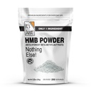 Po prostu! - HMB Proszek, 250g, Beta- Hydroxy Beta- Metylobutyrate, jako Wapnia HMB, partii Tested gluten Free, Nie-GMO, Heavy Metal Tested, Keto Friendly (Unflavored, 250g)