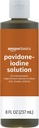   Basics First Aid Antiseptic, 10% Povidone Iodine Solution First Aid Antiseptic, Unflavored, 8 Fluid Ounces, 1-Pack (Previously Solimo)