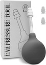 Naturalne urządzenie do redukcji ciśnienia w uchu, produkty do redukcji migreny poprzez wewnętrzne ciśnienie w uchu, samolotowe urządzenie do odsysania bólu do powietrza (Gray)
