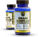 Suplement nootropowy do Pamięci, Skupiania, Energii: z Lions Mane, Ginkgo Biloba, Alpha GPC, Witamina B12 Non GMO, Wegan, Gluten Free