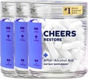 Cheers Restore 124; Suplement z DHM + L- Cysteina 124; Poczuj się lepiej po piciu i wspierać wątrobę 124; 36 Dawki 124; Dihydromyricetyna, Cysteina, Otyłek mleczny, Printed Pear, B- Vitamin, Ginger