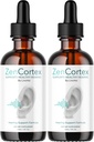 LIVORKA ZenCortex Drops, Liquid Supplement for Ear Health, Supports Healthy Hearing, 2 Bottles for 60 Days - Pack of 2