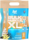 BPI Sports luzem mięśnie XL - Advanced Mass Gainer dla poważnej budowy mięśni i odzyskiwania, 25g białka & 497 Calories Per Serving - Czekolada, 13lb Bag (13lb, Vanilla)
