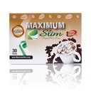 Maximum Slim Premium Instant Cocoa - Creamy, Pyszne 4- in-1 Formuła z naturalnymi ekstrakty ziołowe dla energii i witalności, Maksymalna satysfakcja i smak. Brak skutków ubocznych (Laxative- Free) -USA Made, 30 Ct