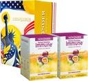 Wzmacniacz immunologiczny Fizzy Drink Mix Herbal Supplement Made with Astragalus, Ginger, Jujube, Atraktylodes, Passion Fruit, No Sztuc, 10packs (2 Pudełka)
