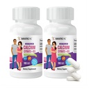 BariatricPal Easy Połknięcie Cytrynian wapnia (600mg) i D3 Tabletki powlekane (60- Day Supply)