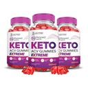 Uzasadnione laboratoria (3 opakowania zryte wyniki Keto ACV Gummies Extreme 2000MG zrywane wyniki z dodatkiem Granatu Sok z buraków w proszku B12 Vegan Non GMO 180 Gummys