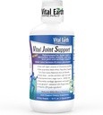 Vital Earth Liquid Joint Support Supplement – Glucosamine, Chondroitin, MSM Plus Hyaluronic Acid, Boswellia & Fulvic Acid (70+ Trace Minerals), 32 Oz + 1 Oz Cup
