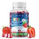 Dzieci Melatonina Gummies [Upadek Asleep Szybszy z 100% Lekarstwa krem truskawkowy smażony Gummy] dla naturalnego wsparcia snu 124; Wegetarianin, Gluten Free 124; 60 Dzieci Melotonin Chewables