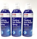 CVS Instant Cooling Itch Relief Spray Hydrokortyzon 1% Intensywna terapia 3 Oz (3 opakowania)