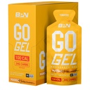 NALEŻY WYMAGAĆ BARE, BPN Go Gel Endurance, 24 g węglowodanów i 100 kalorii na opakowanie, Vegan + Gluten Free Running Gel, 10 opakowań jednorazowych, Mango