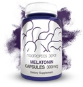 Melatonina Kapsułki 124; 300 µg 124; 120 tabletek 124; Wspomaga zdrowe cykle usypiające 124; Promotes Relaxation 124; Natural Sleep Aid Supplement