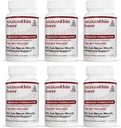 TURNER Nowa Zelandia Astaksantyna Moc z UAF1000 +, Anti-Aging, Skóra, Eye, Nerve, Odzysk mięśni, Immune Support Antioksydant Supplement, 12mg Astaksantyna, 180 Słupki, 6 Butelki