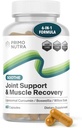 Szybkie działanie wspólnego suplementu zdrowia - Kurkumina liposomalna, Boswella serrata, Biała Willow Bark, suplement turmerowy z Black Pepper 6- in-1 Joint Supplement Supplement (60 kapsułek)