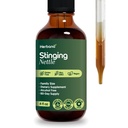 Stinging Nettle Leaf and Root 4 fl oz Liquid Extract - Naturalne Urynary & Nerki Wsparcie dla człowieka i kobiety - Organic Urtica Dioica - Wysokiej mocy suplement ziołowy - 90- Day Supply