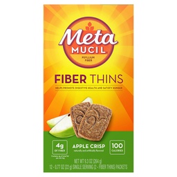 Metamucil Fiber Wafers Jabłko Crisp 24 Każdy (Opakowanie po 2)