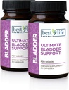 Best Life Herbals Kobiety Ultimate Bladder Supplement i suplement kontrolny dla nietrzymania moczu, wycieków i nadczynność Bladder - 2 butelki