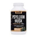PSYLLIUM Husk kapsułki - Premium Psyllium Fiber Supplement - Promotes Intestinal Health and Regularity - 100% Natural Solvable Fiber 1450mg Per Serving - 240 Kapsułki