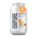Izopura Zero Carb 100% Pure Whey Isolate Protein Powder, Laktoza Free, Gluten Free, Witaminy, Vanilla Salted Karmel, 25 g Białko na Podawanie, 3 Lbs, 42 Słupki (Packaging May Vary)