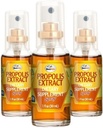 Beelife Propolis Sore Throat Relief Spray - Propolis Spray - Naturalne wsparcie immunologiczne, Pomaga uspokoić kaszel i suchość, Swędzacze gardła - No Sugar - 3- Pack