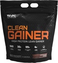 Rivalus Clean Gainer - Czekoladowy Fudge 10 funt - Pyszne Lean Mass Gainer z Premium białka mleczarskie, Złożone węglowodany i Lipidy jakości, Brak substancji zakazanych, Made in USA