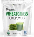 Okazja Organiczny Surowy Sok z trawy Wheatgrass w proszku - Dorosły i suszony w USA - Premium Green Superfood Supplement - Vegan & Non-GMO - 4.5 oz